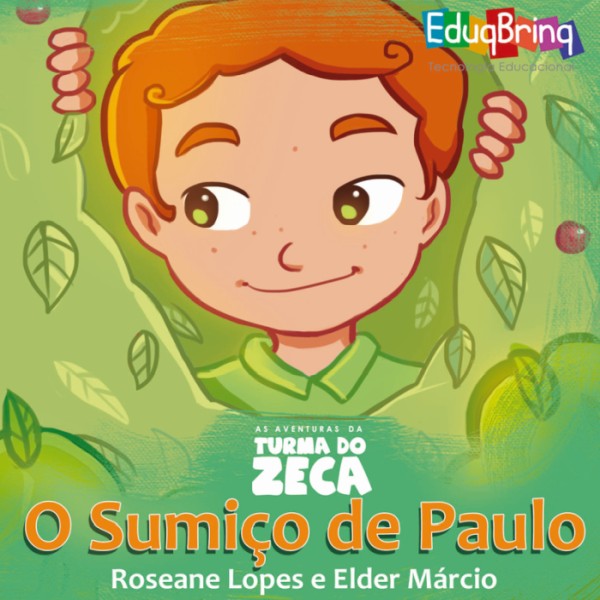 Capa do livro O Sumiço do Paulo, de Roseane Lopes e Elder Márcio